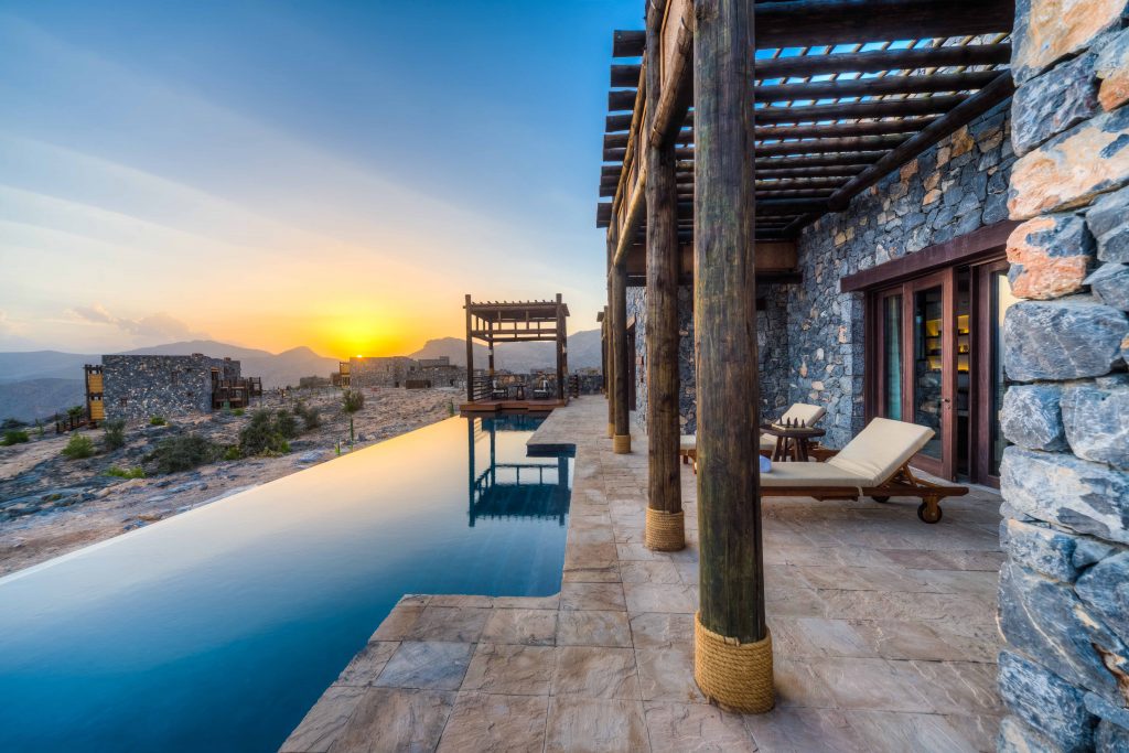 Alila luksusresort Oman bjerge