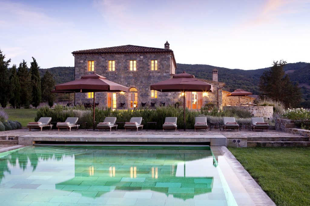 Rosewood Toscana vinmarker luksus hotel gourmet