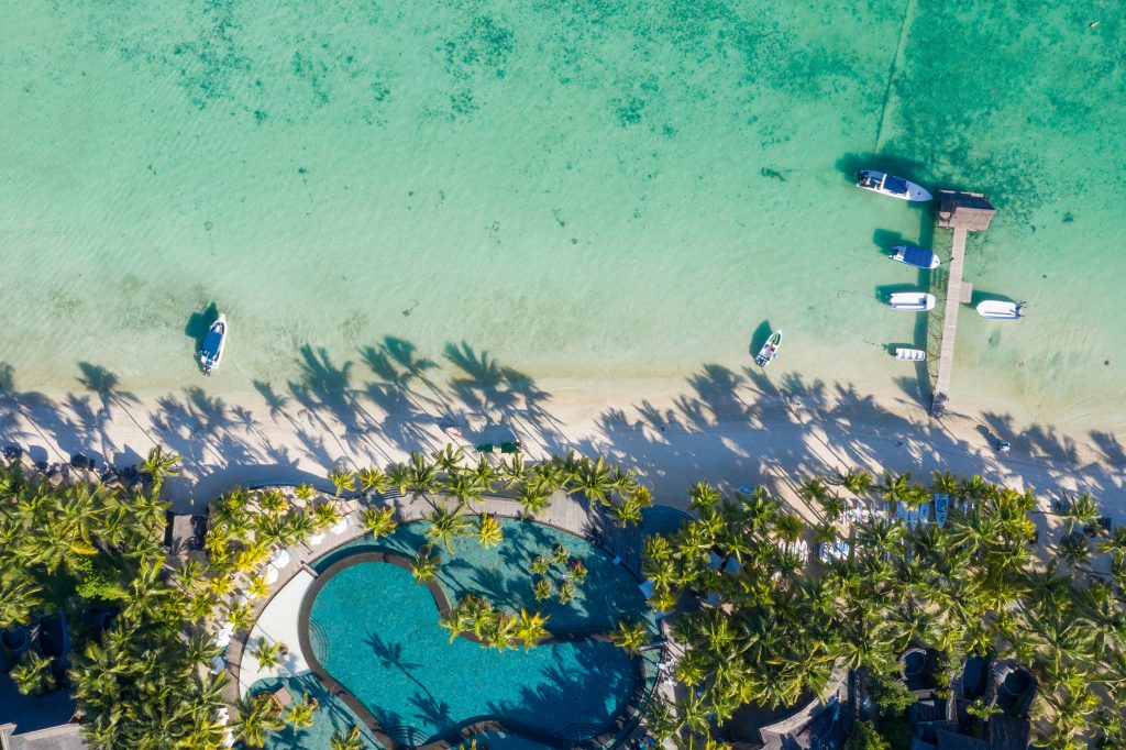 5-stjernet strand golf spa resort mauritius